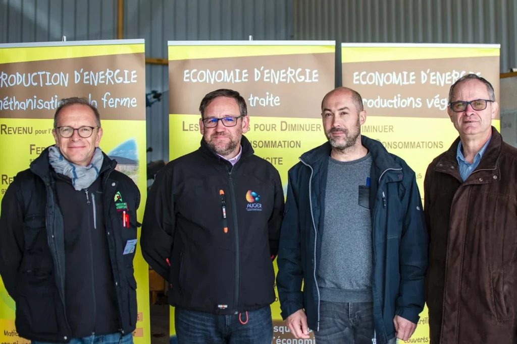 De gauche à droite : Christophe Béalu, Olivier Fruchet, Ludovic Ruiz